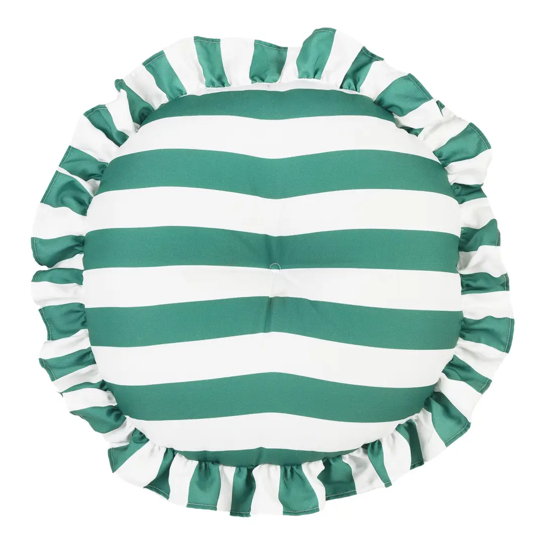 Outdoor-Kissen Capri Grün, ⌀ 40 cm, H 70 mm