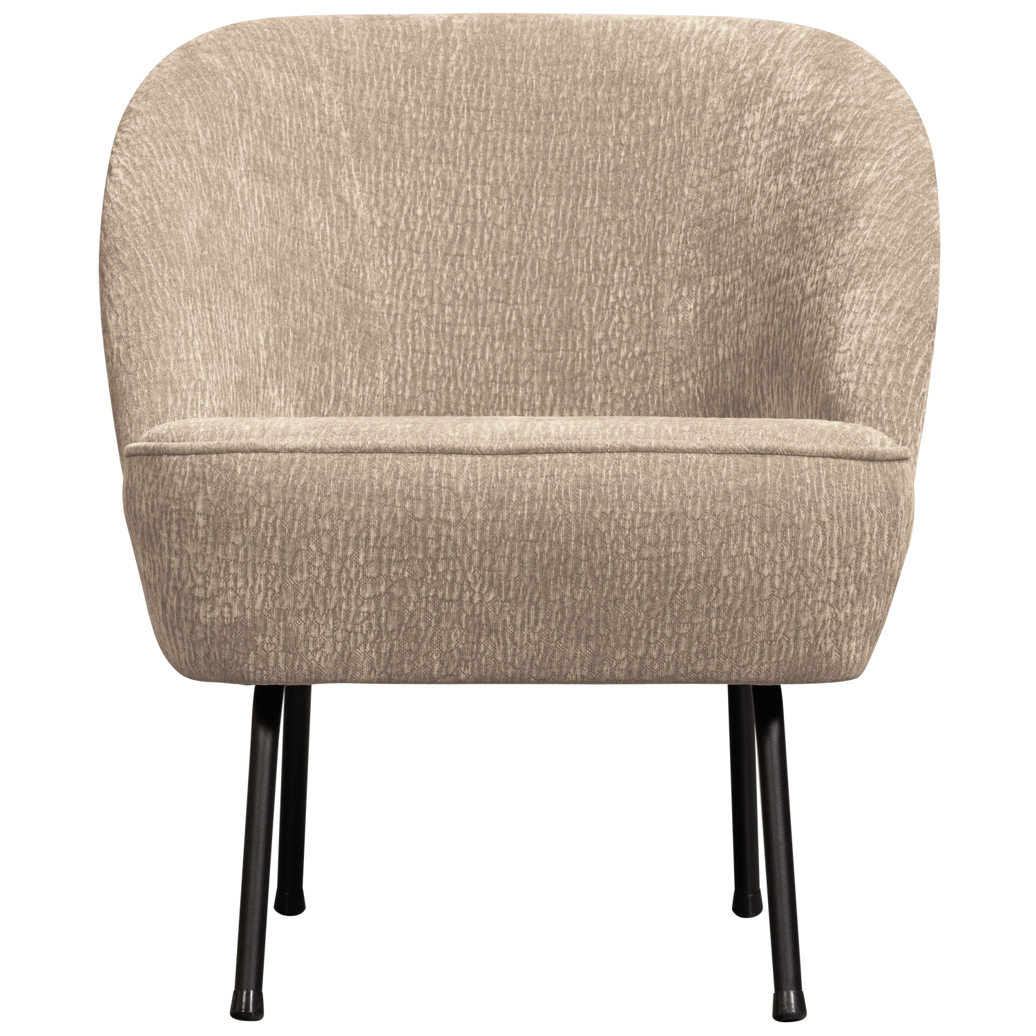 WOOOD fauteuil Vogue 3D - Chenille - Zand - 83x50x57 cm