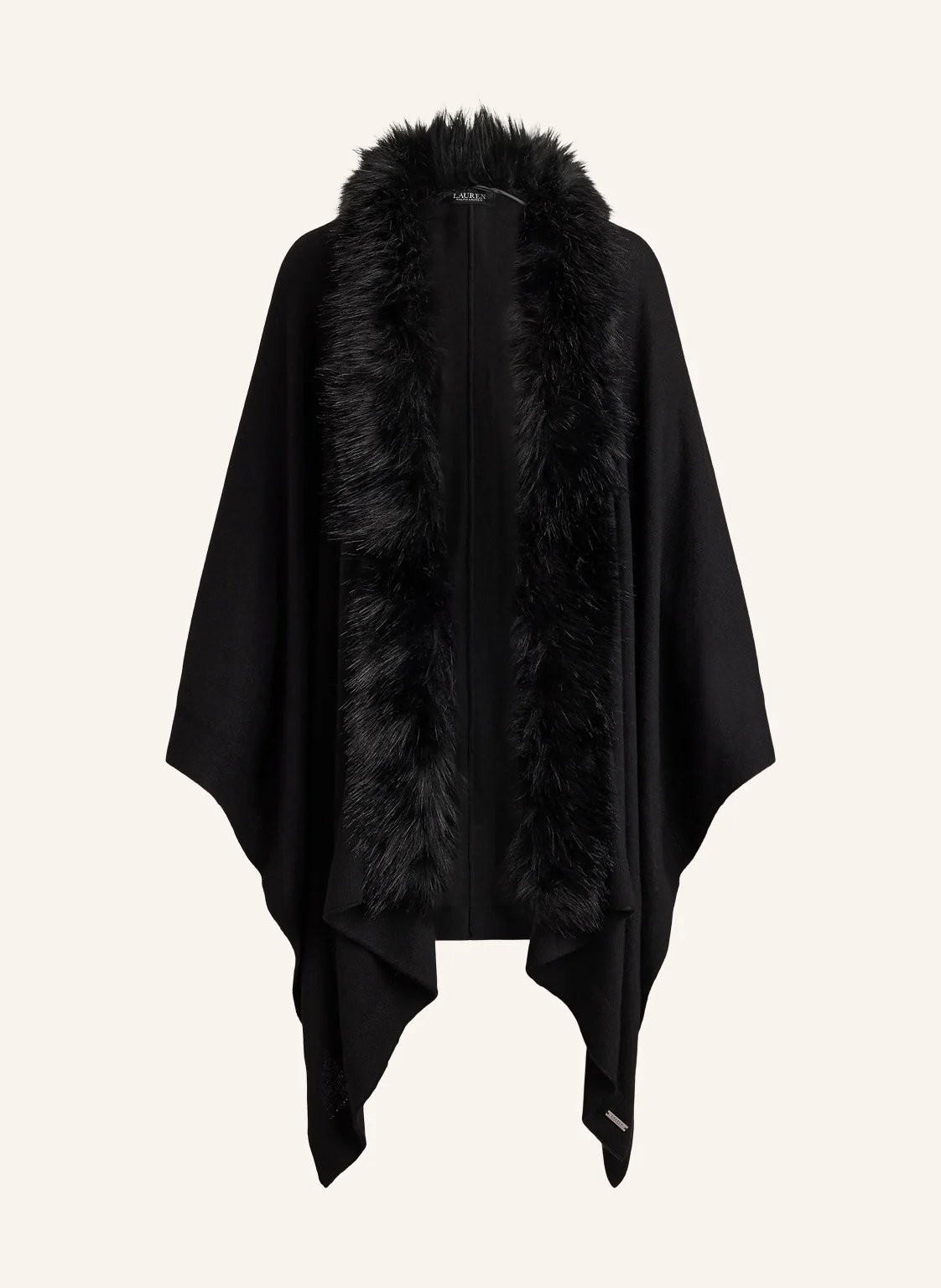 LAUREN RALPH LAUREN Cape mit Kunstfell