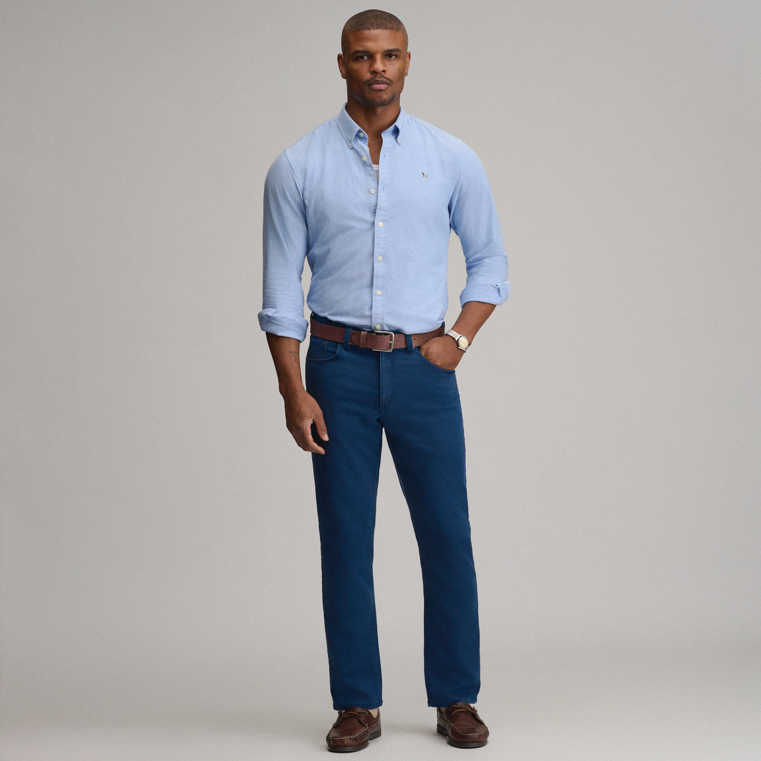 Men's Stretch Terry 5-Pocket Pants