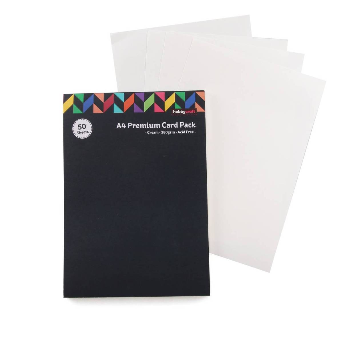 Premium Cream Card A4 50 Pack