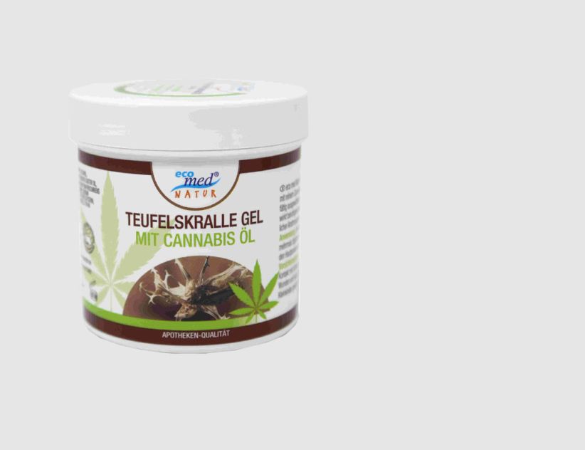 Natur Teufelskralle Gel mit Cannabis Öl