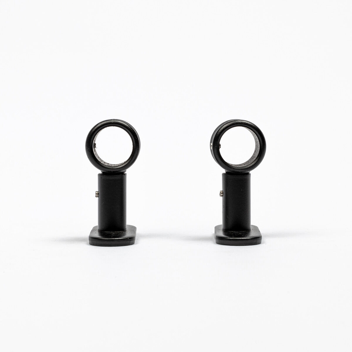 Conjunto 2 suportes varão preto