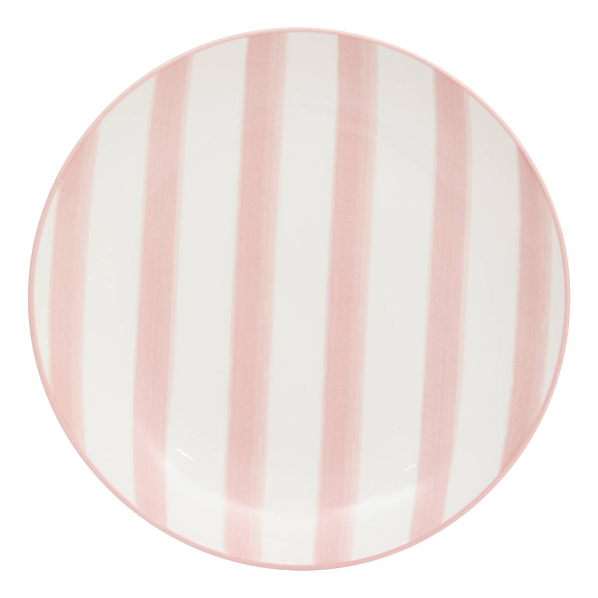Set of 6 dessert plates "Charlie" Porcelain, D.19 cm