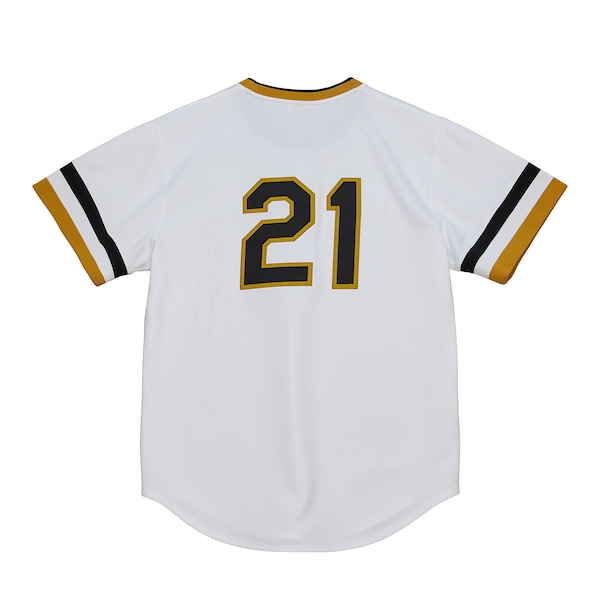 Roberto Clemente Pittsburgh Pirates  Cooperstown Collection Authentic Jersey - White