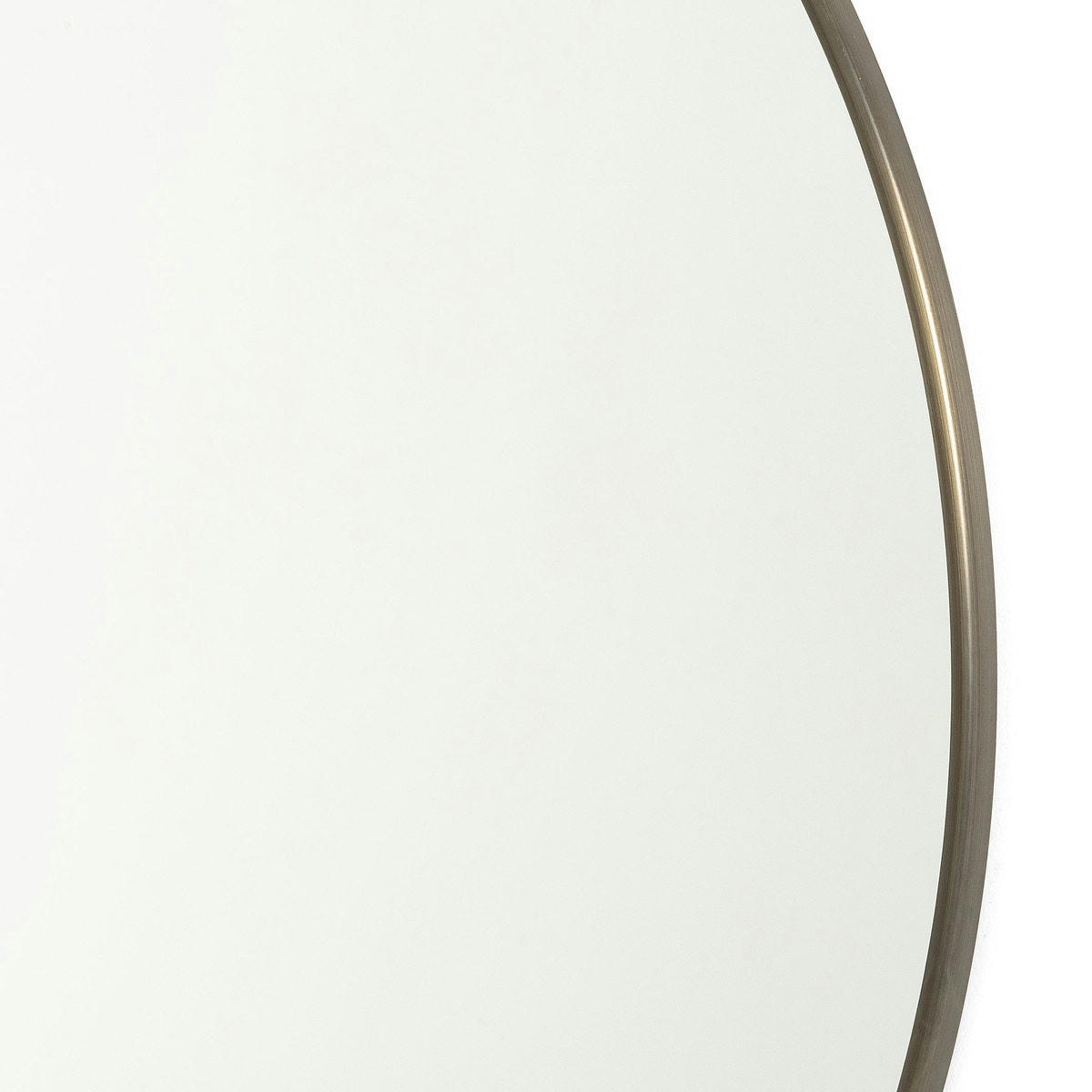 Miroir métal laiton vieilli Ø100 cm, Caligone