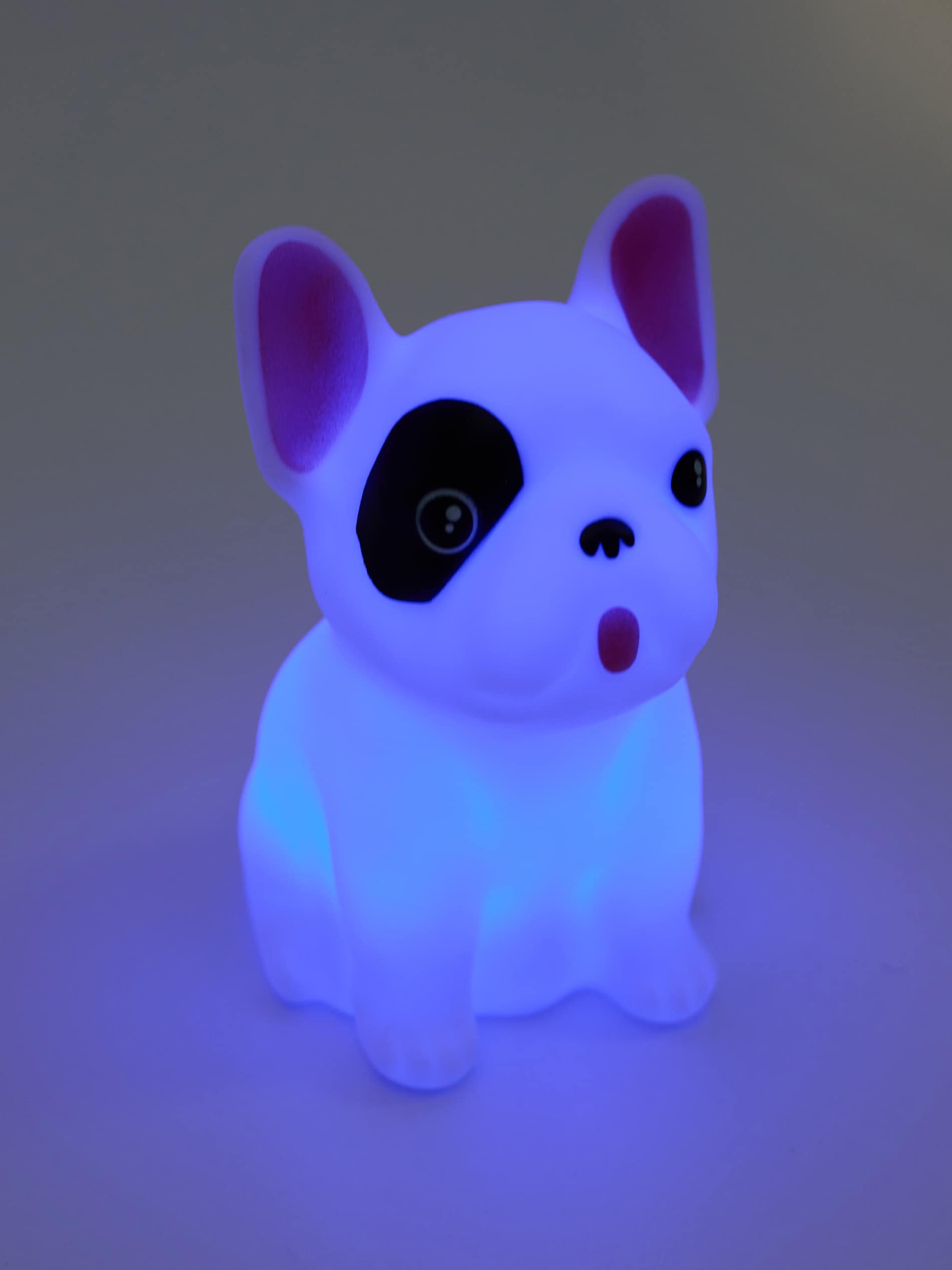 Lampa LED w kształcie psa