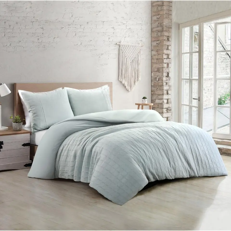 Papillon Deluxe  Hudson Dekbedovertrek - Eenpersoons - 140x200/220 - Lichtgroen