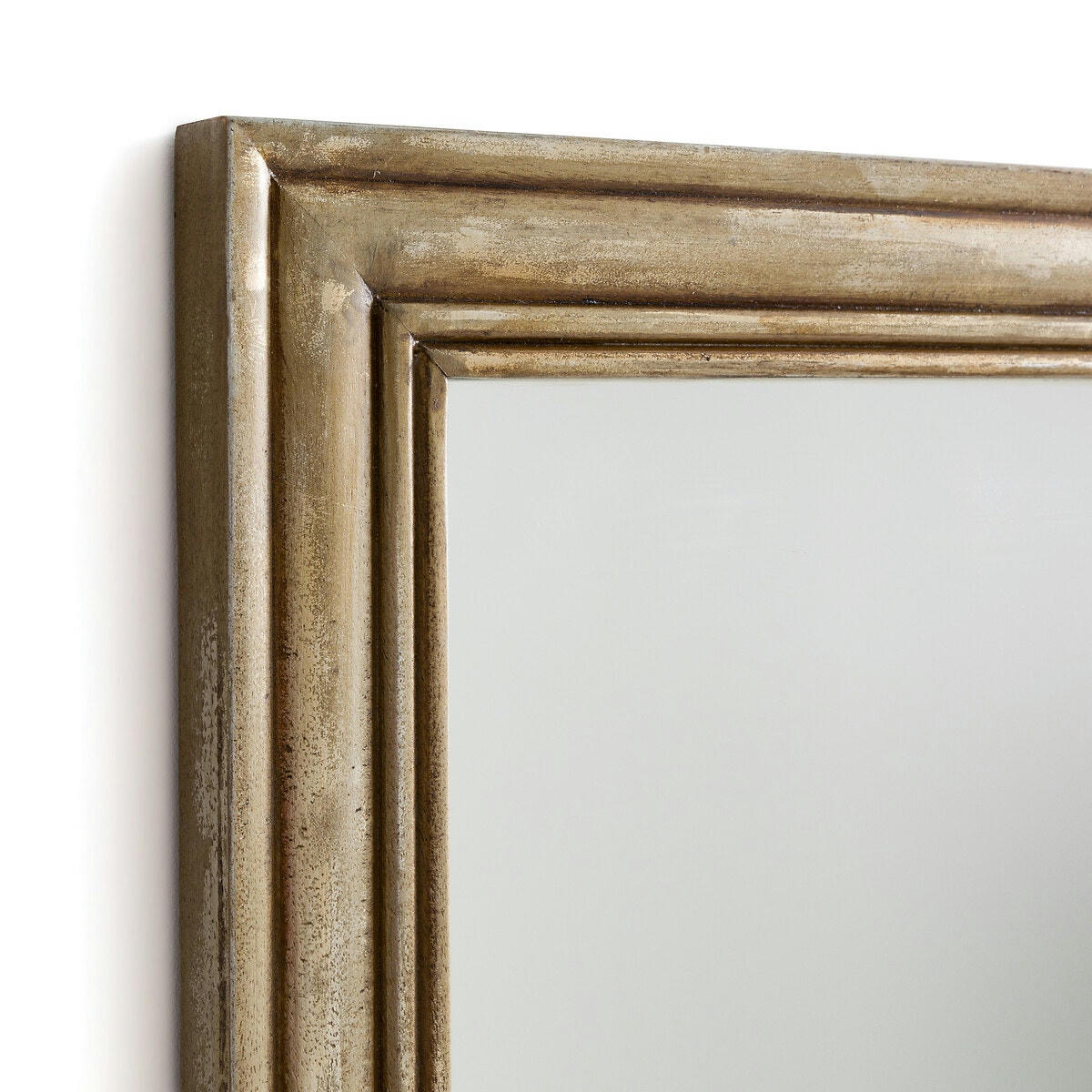 Miroir carré en manguier massif 101x101 cm, Afsan