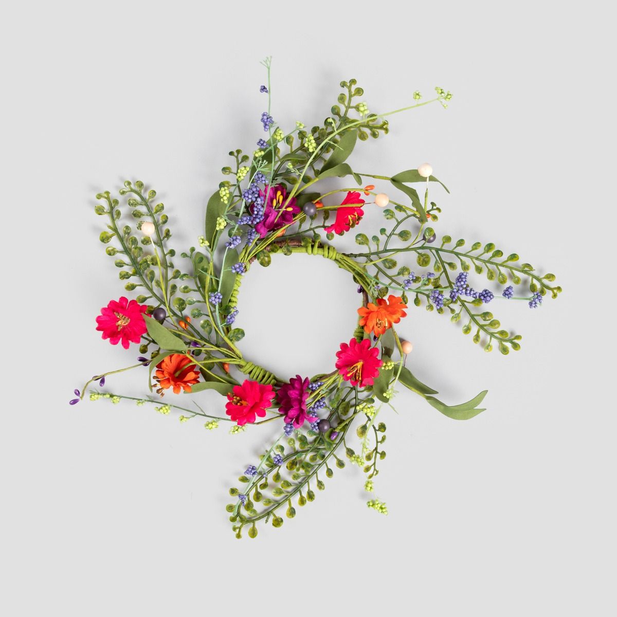Wieniec MEADOW z kolorowymi kwiatkami mały 10 cm