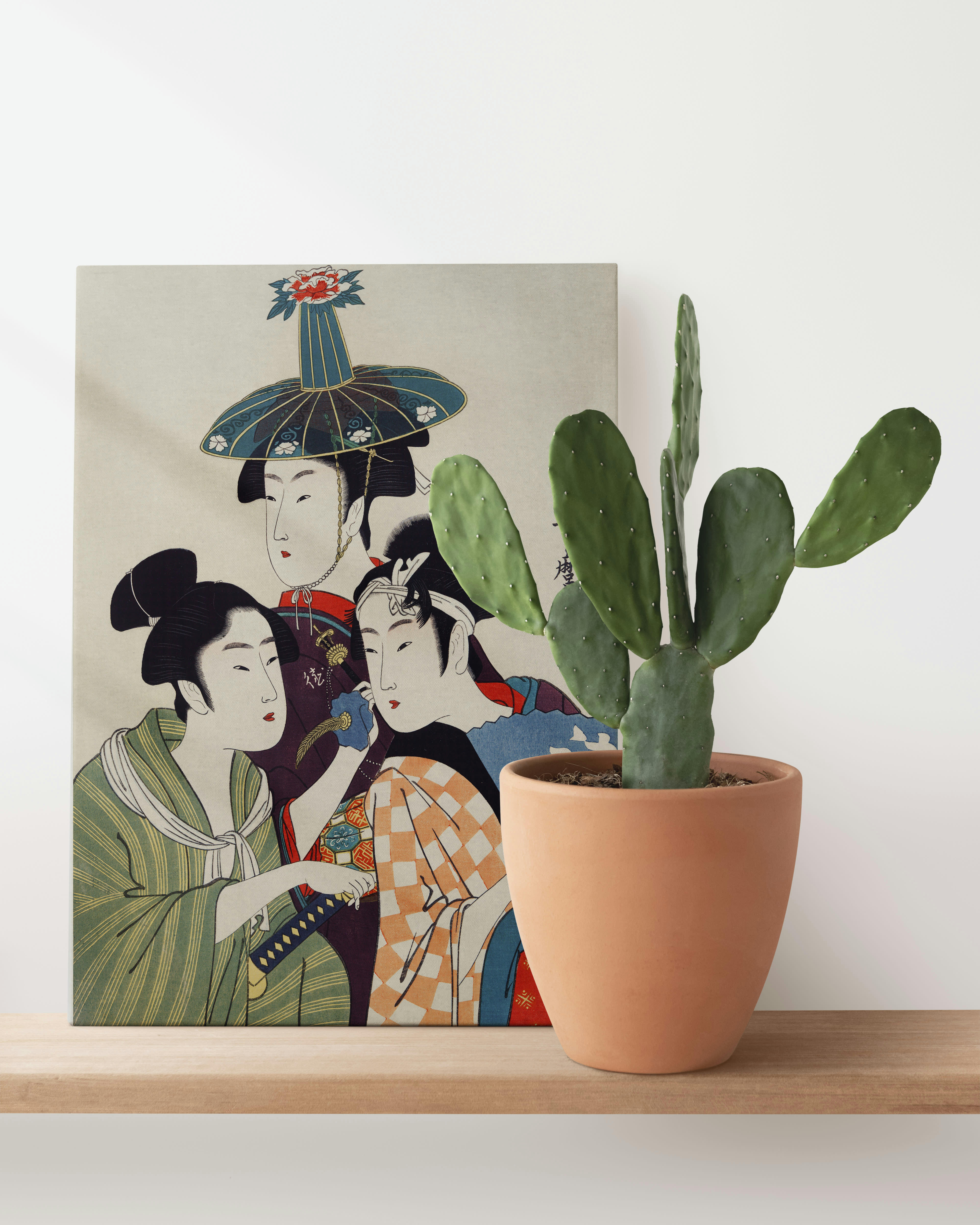 GIRLS - Peinture sur toile 60x40 imprimé filles