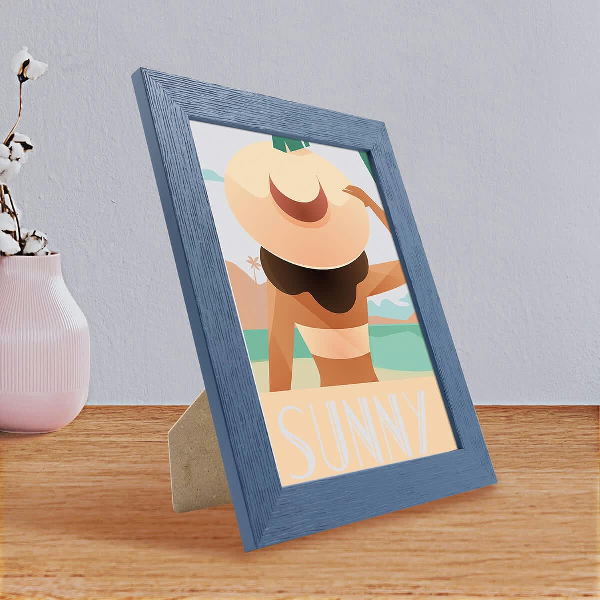 TUTTI FRUTTI - Cadre photo myrtille 18x24 cm bois reconstitué fsc