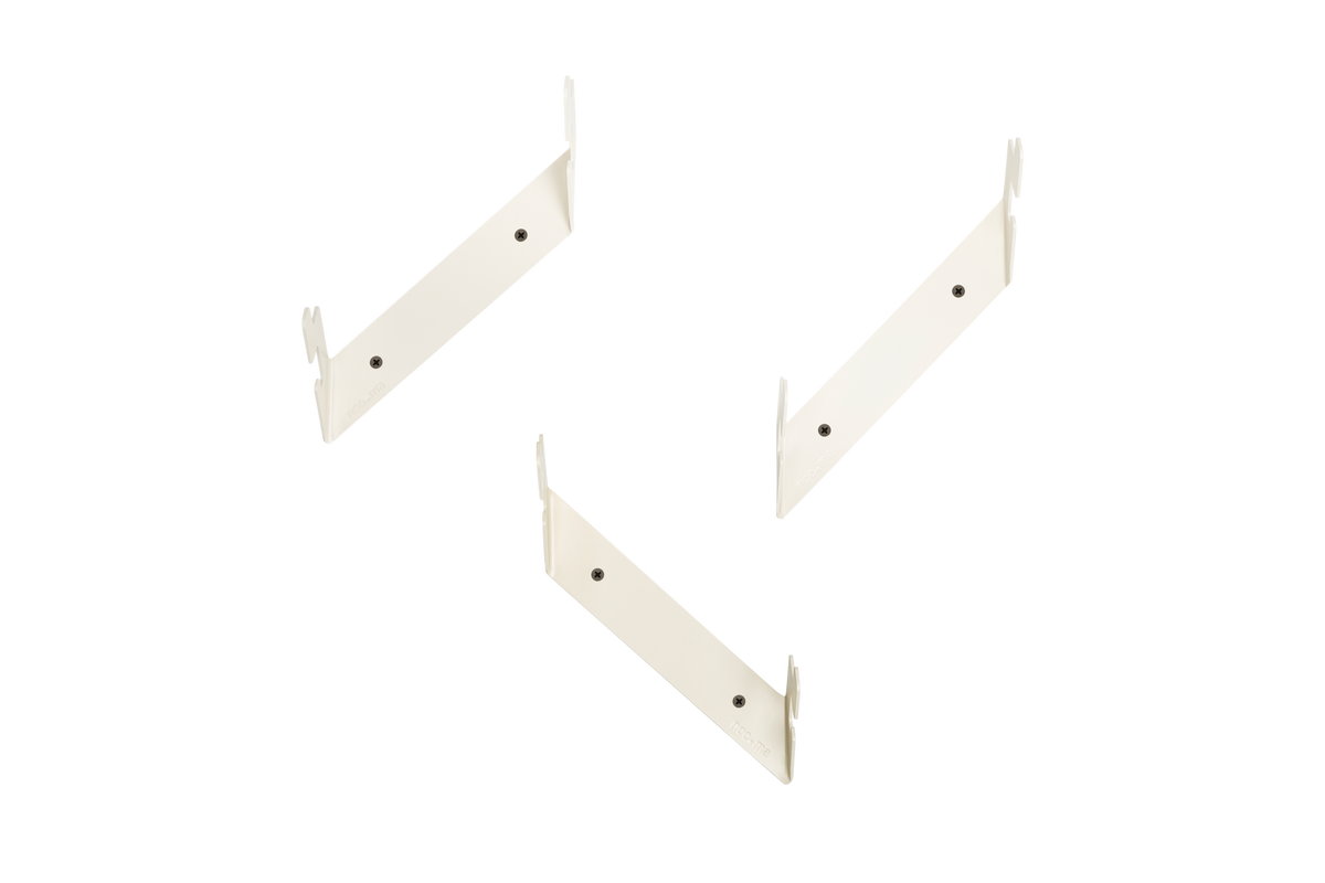 noo.ma GLIPS wandkapstokken set van 3 - Piazza Beige