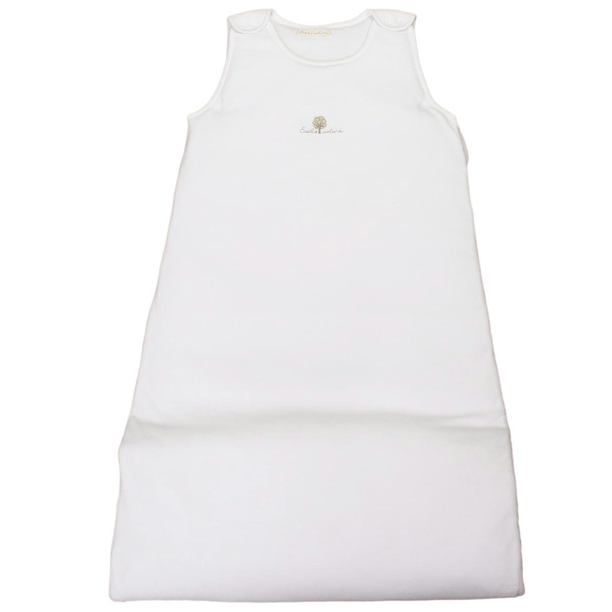 GAMME BIO UNIS - Gigoteuse hiver 70/90 cm 6-18 mois Coton bio Blanc