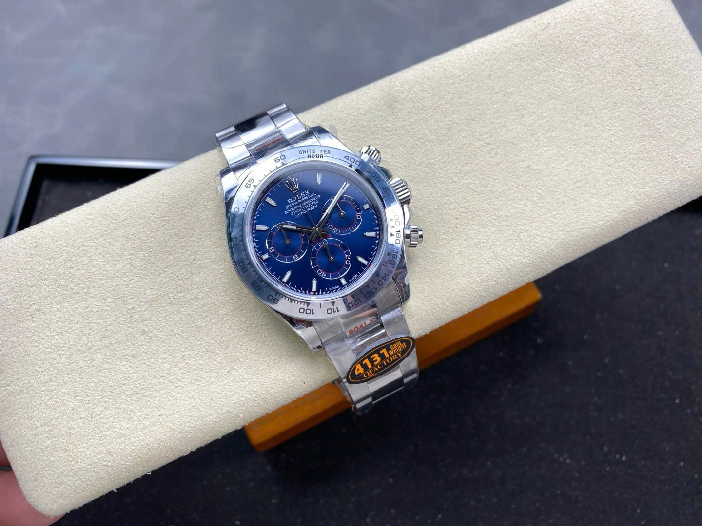 Rolex Daytona 126509 904L Steel Blue Dial 40mm Oyster Super Clone