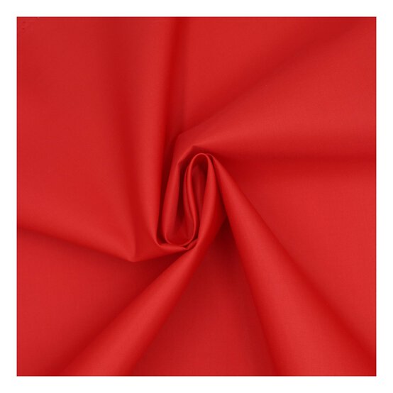 Red PU Fabric by the Metre