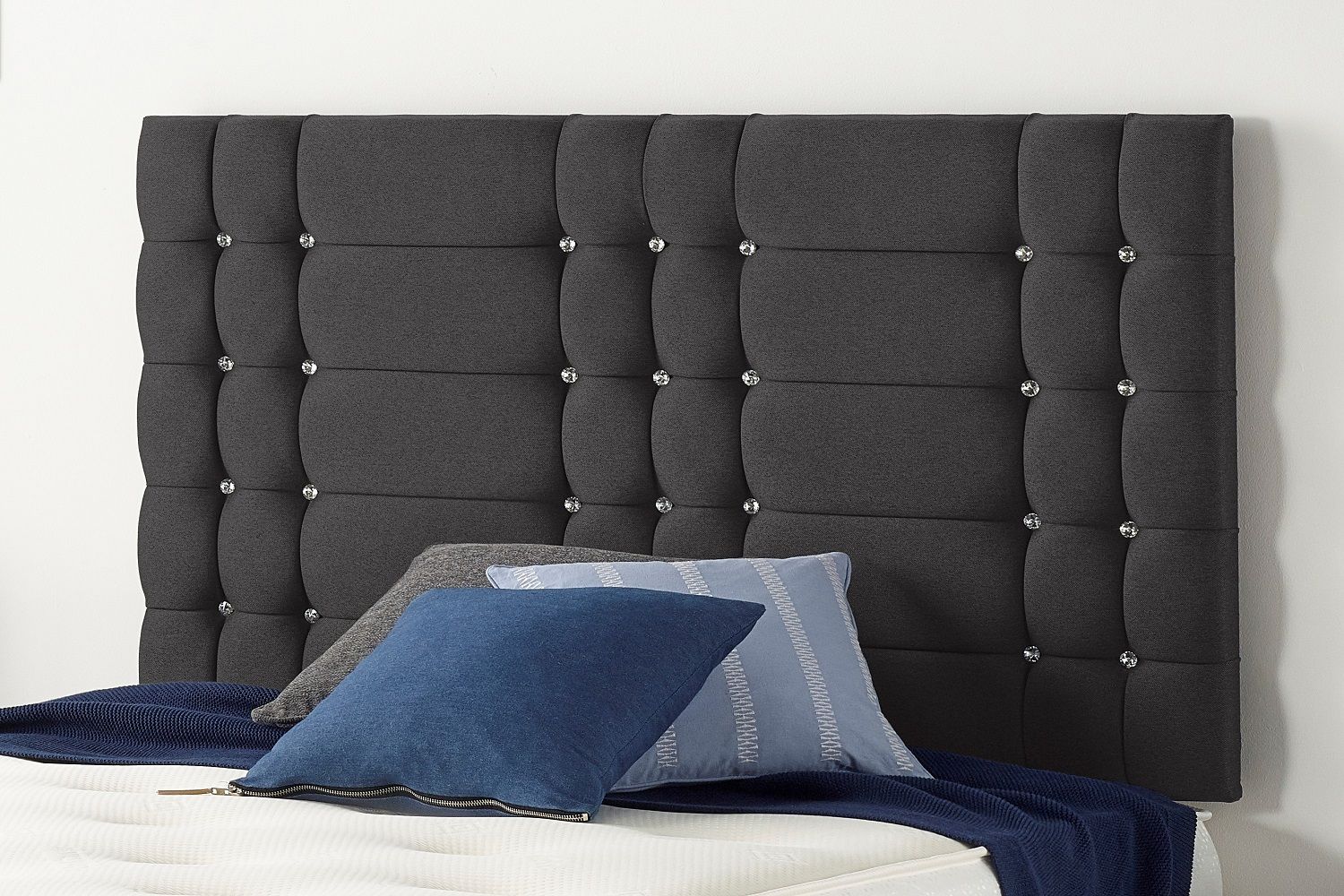 Somnior Bliss Divan Bed Base With 4 Drawers and Headboard Plush