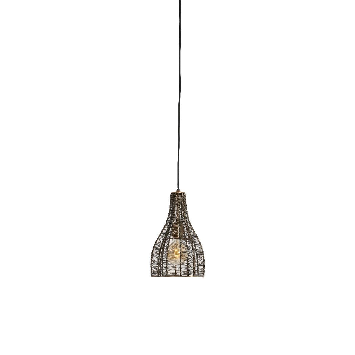 Light & Living - Mariama hanglamp Ø19 cm - antique bronze
