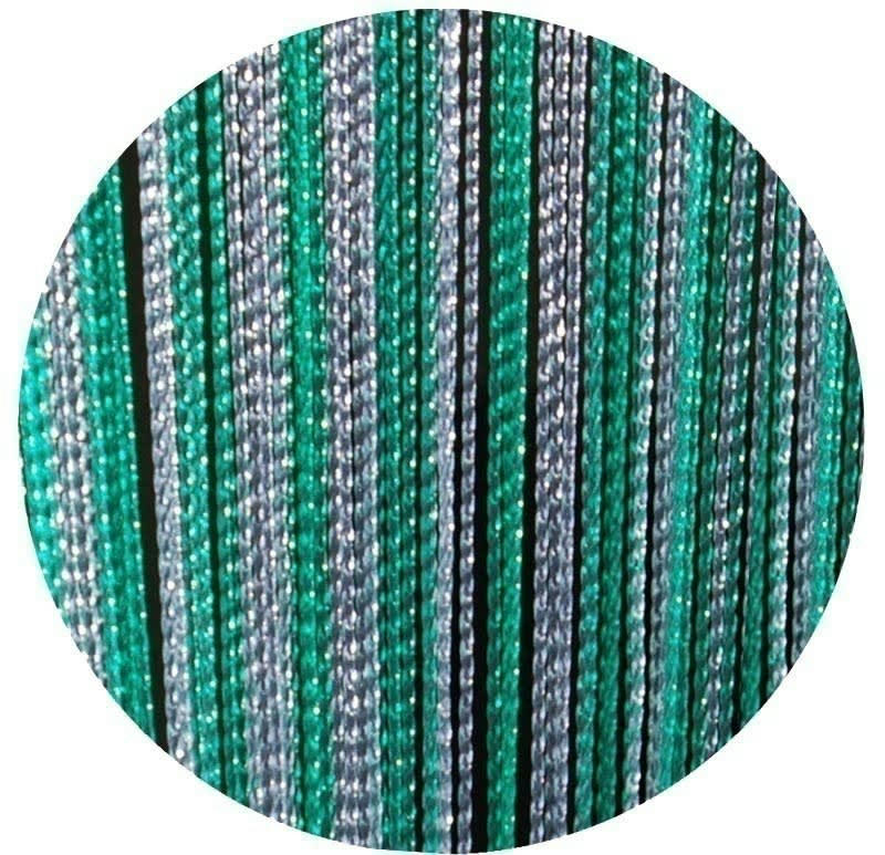 - Rideau de porte en pvc vert rimini 100x230 cm