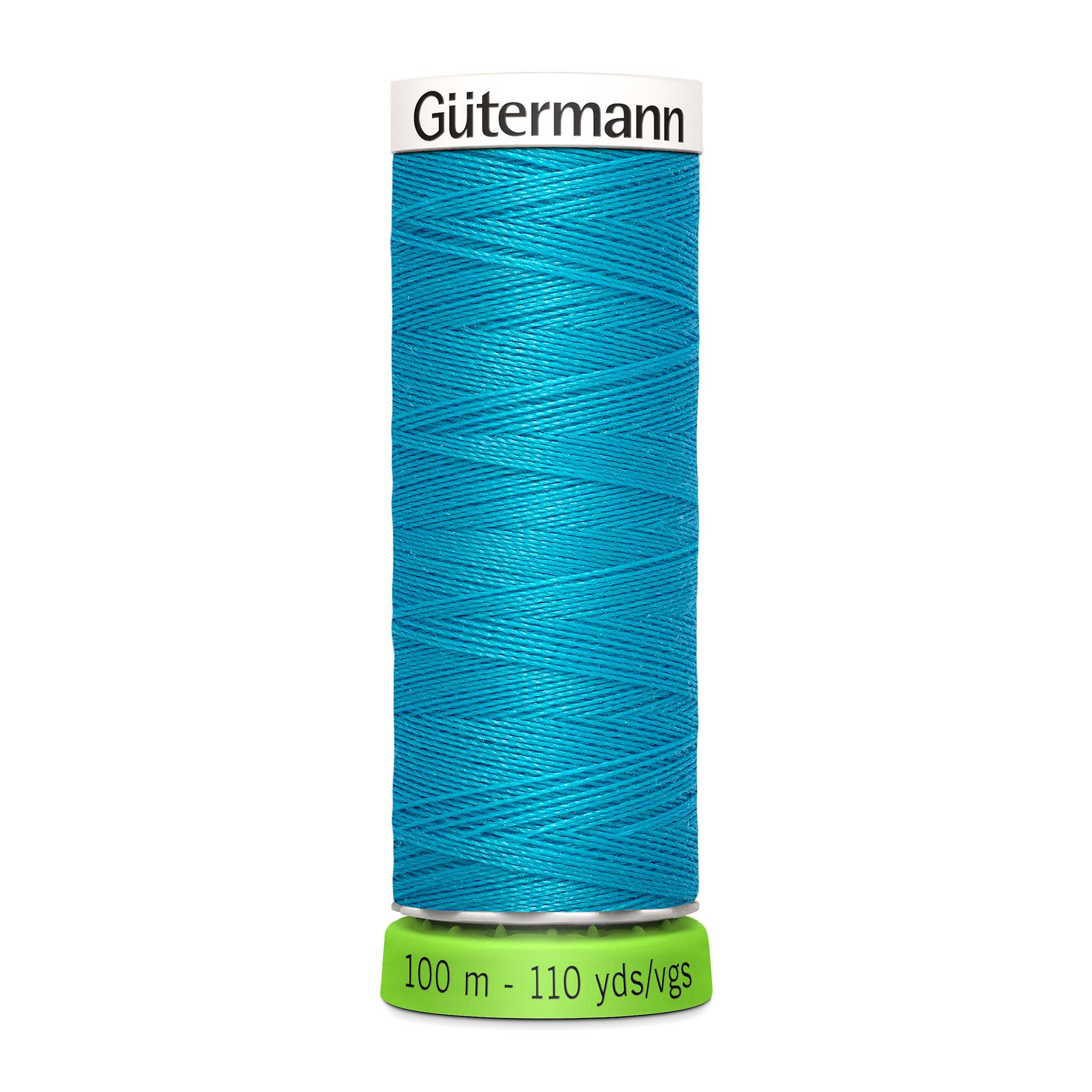 Gutermann Turquoise Sew All Recycled rPET Thread 100m (736)