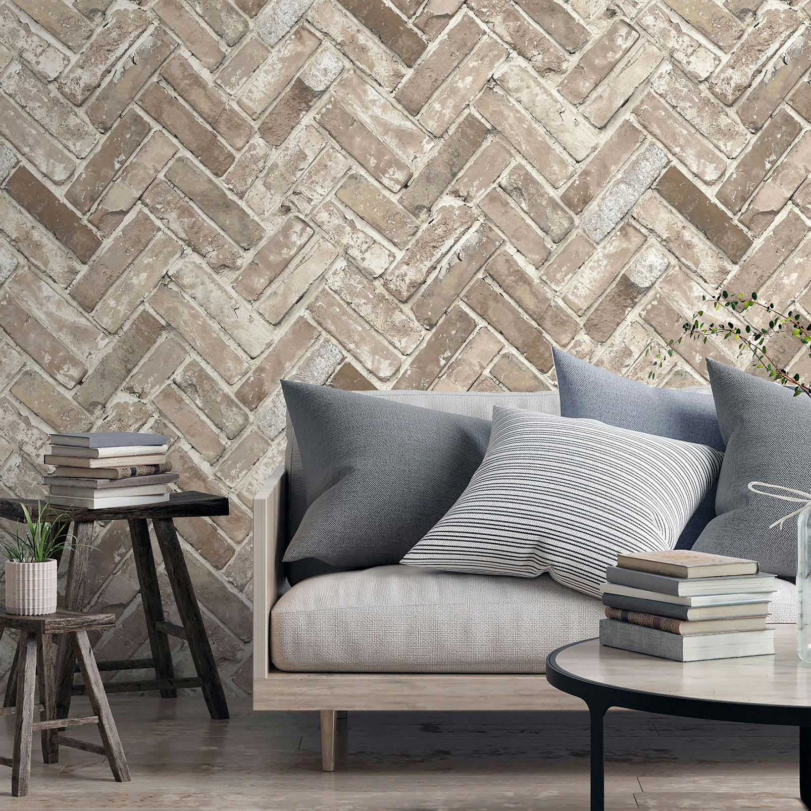 - Papier peint trompe l