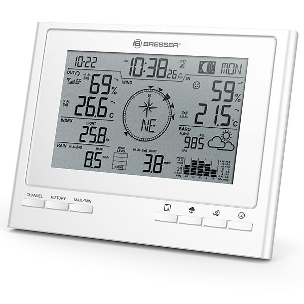 BRESSER station de base supplémentaire / de remplacement pour station météo ClimateScout 7003100