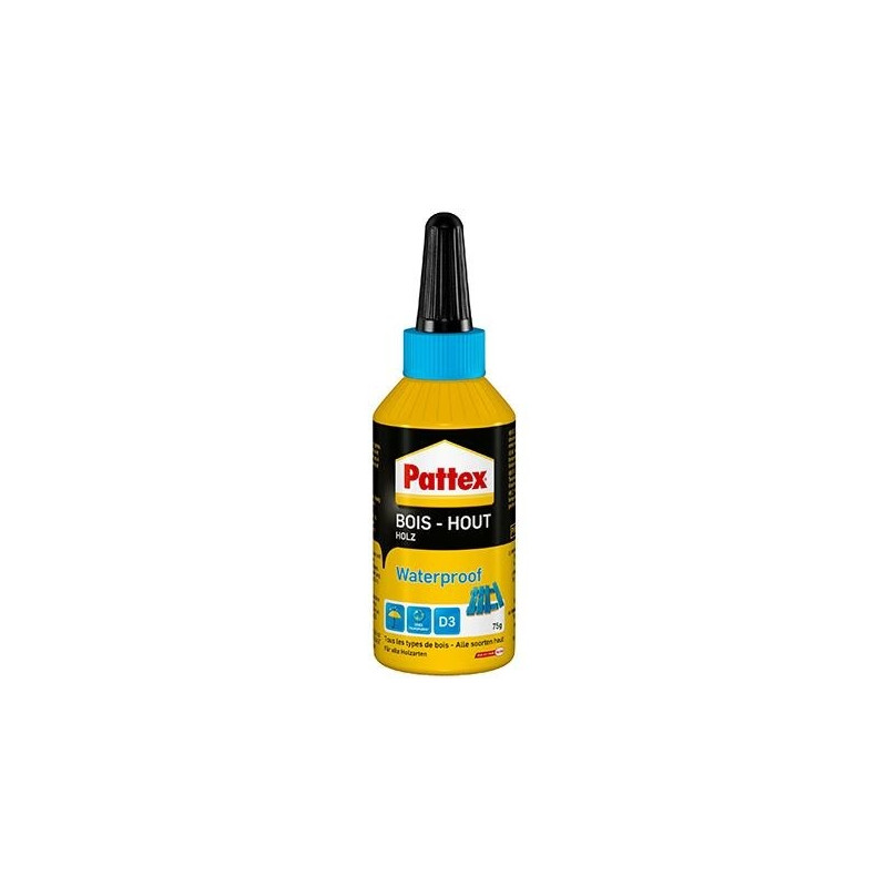 Colle à bois Waterproof 75 g PATTEX