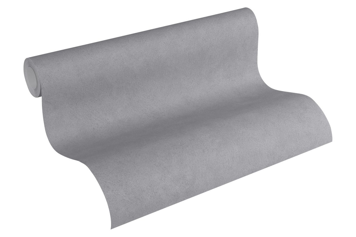 A.S. Création behang geschilderd effect grijs - 53 cm x 10.05 m - AS-362064