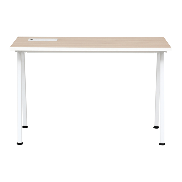 MESA 1,20 M X 60 CM COM CAIXA PARA CONECTIVIDADE ALETA