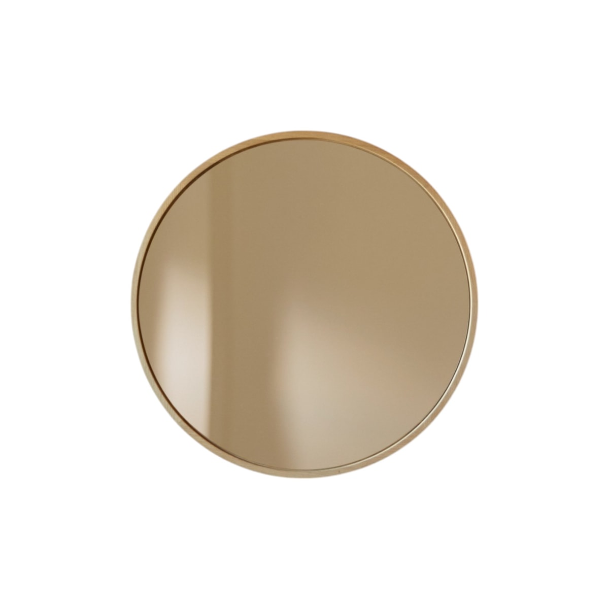 Tikamoon - Massief eikenhouten spiegel 90x90 Fanie