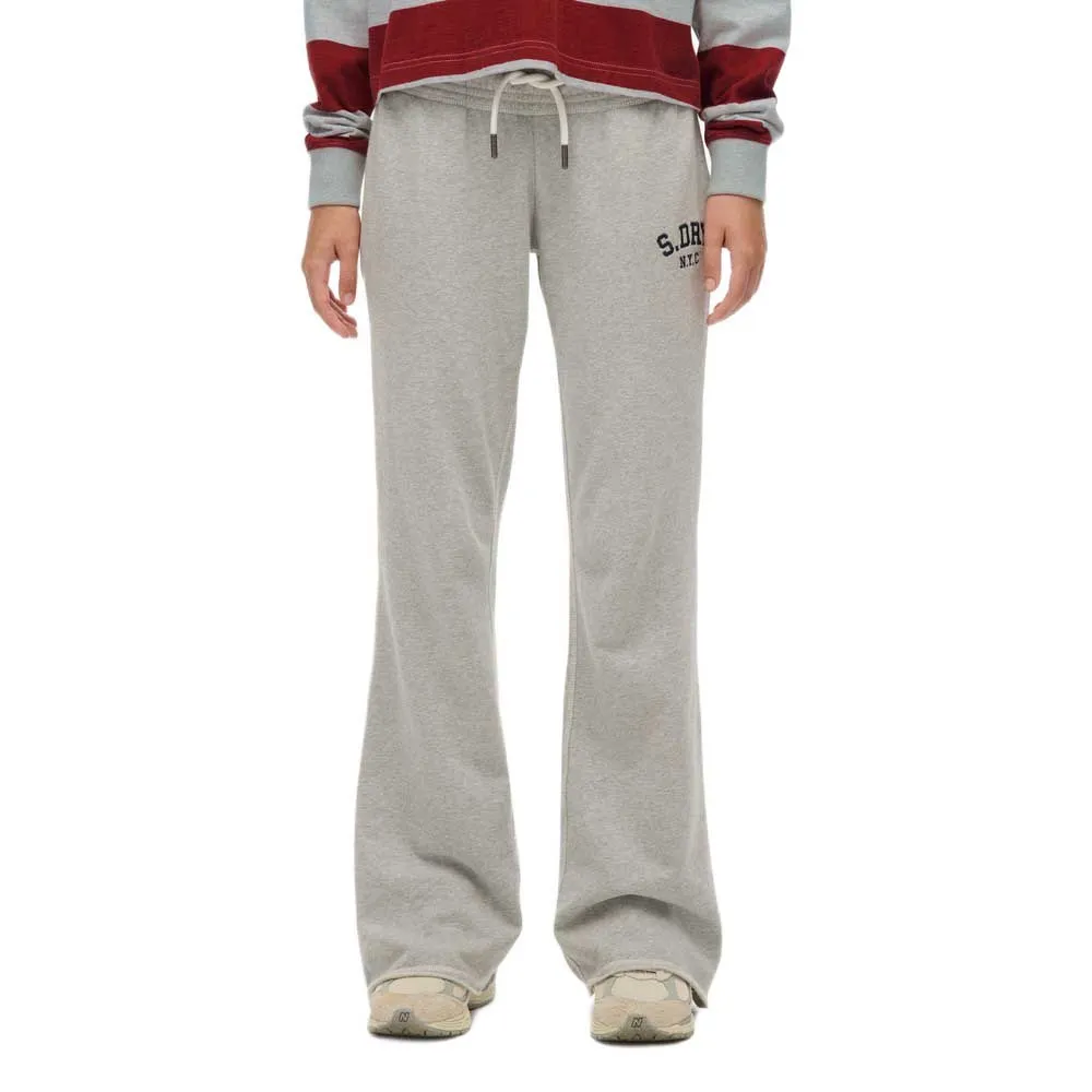 Superdry Athletic Embroidered Flare sweat pants