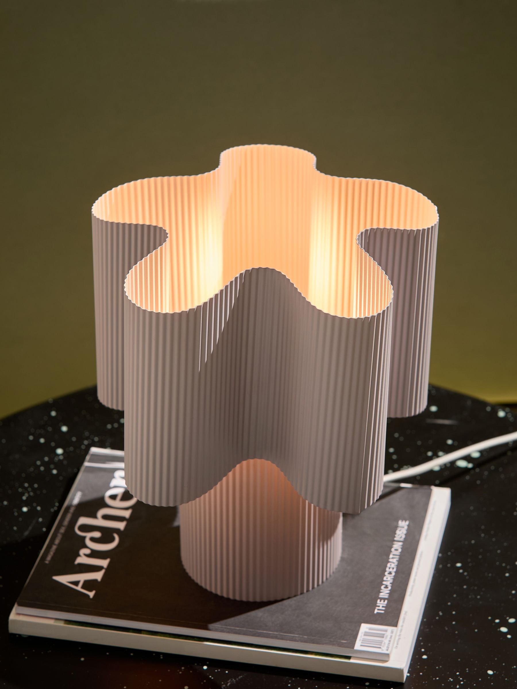 Sydney Table Lamp in Lilac Purple