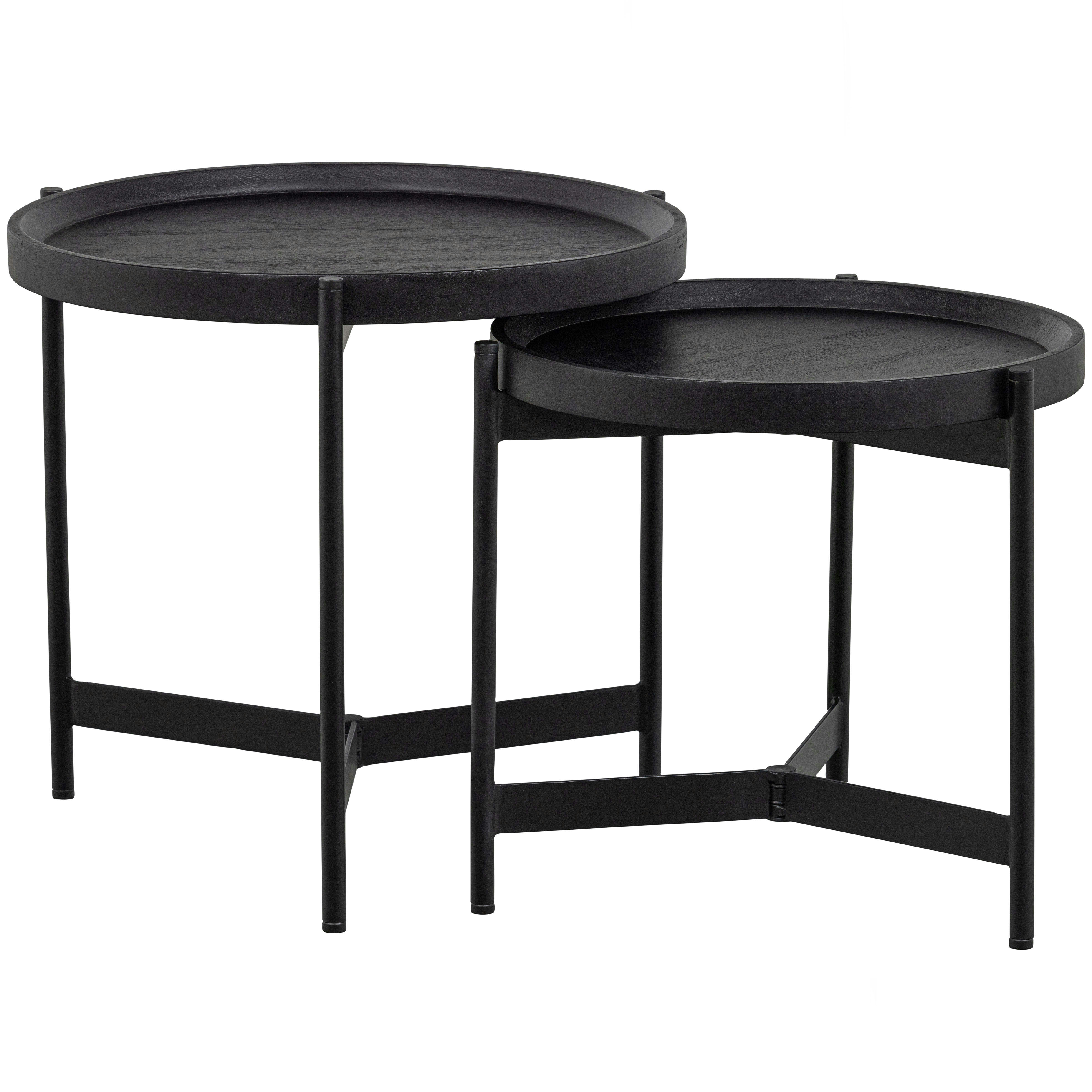 WOOOD - Table basse en bois noir