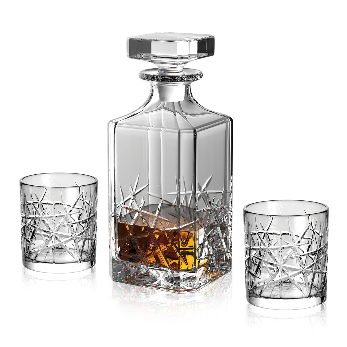 Salt & Pepper - Whiskyset Tense 3-delig Bond