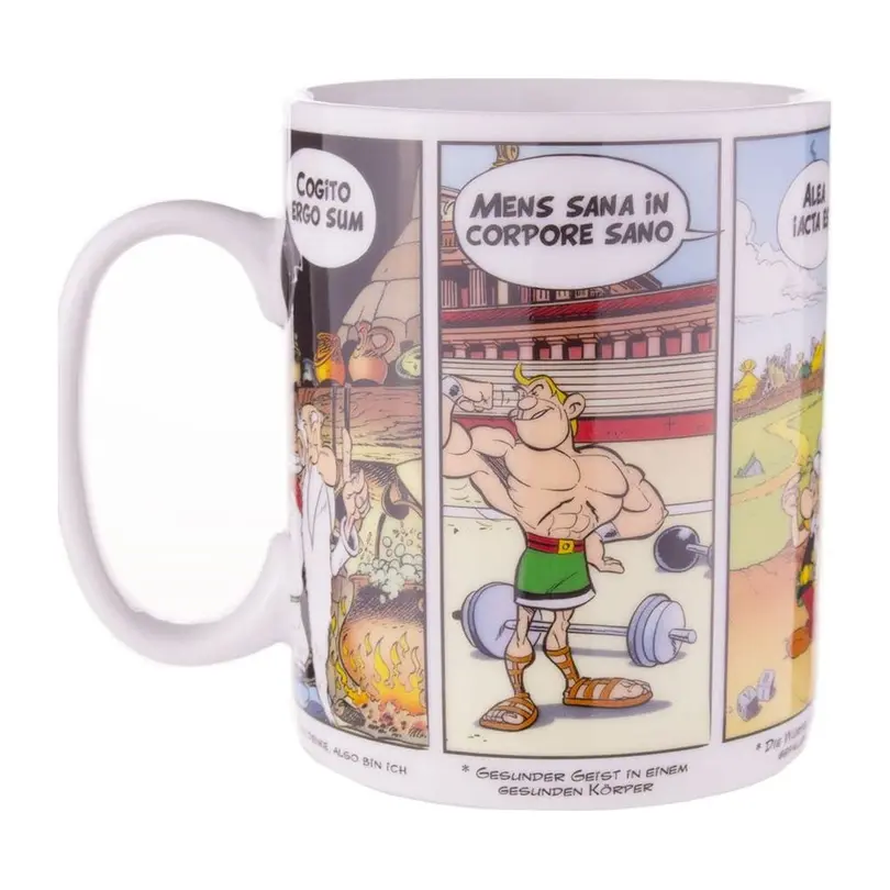Tasse Asterix Latein