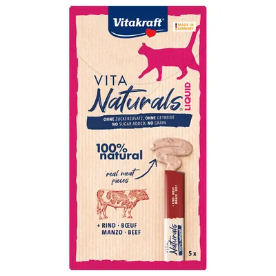 Vitakraft Vita Naturals Liquid-Snack - Beef