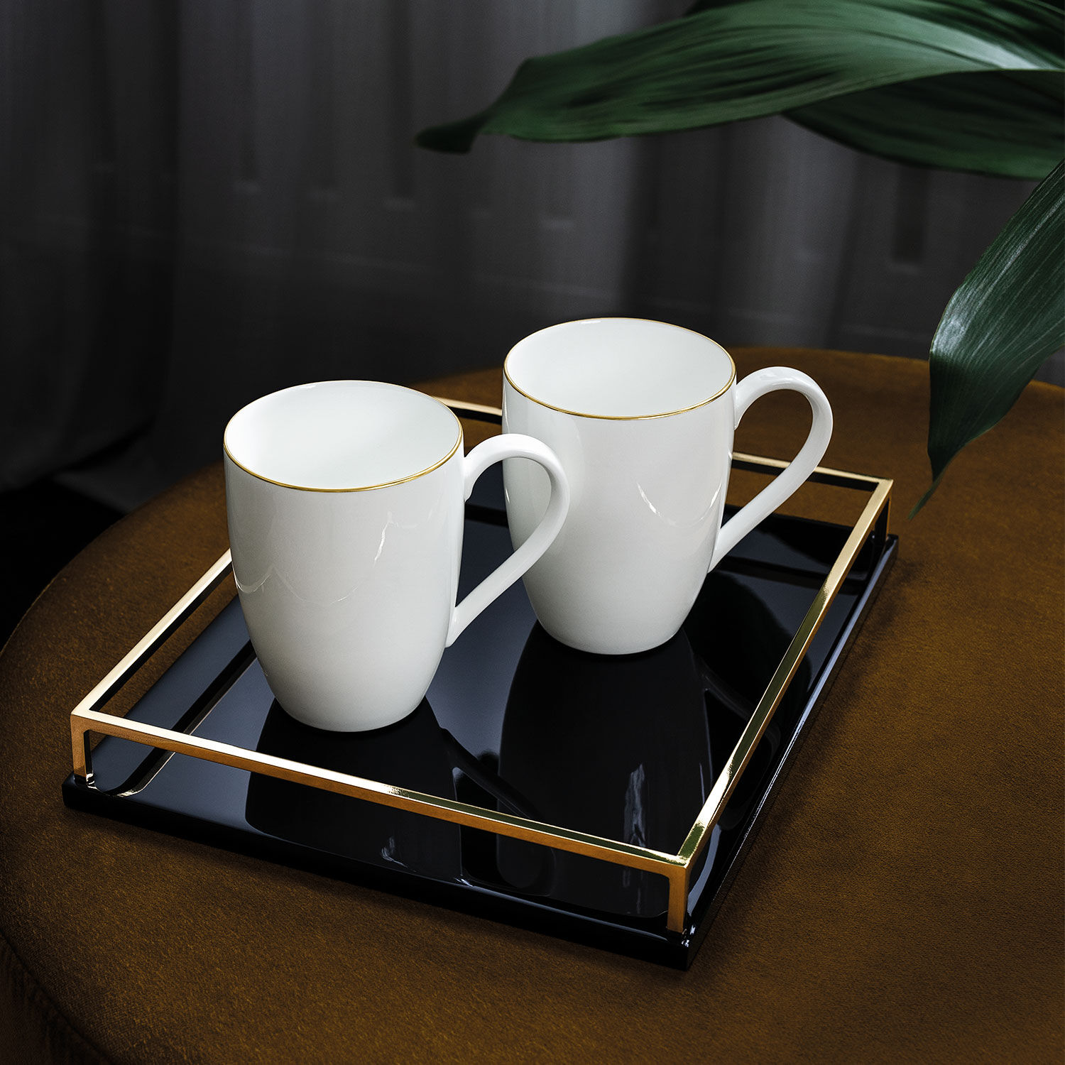Anmut Mug - White, 10.2 oz, Premium Bone Porcelain