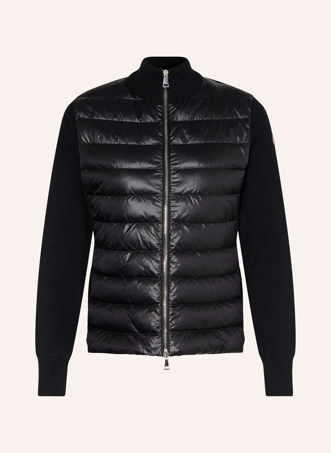 MONCLER Daunenjacke im Materialmix