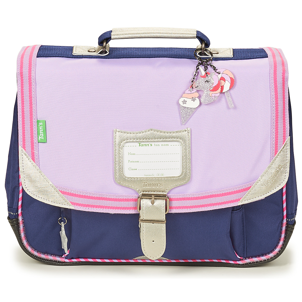 Tann's - LISA CARTABLE 35 CM - Lilac / Marine