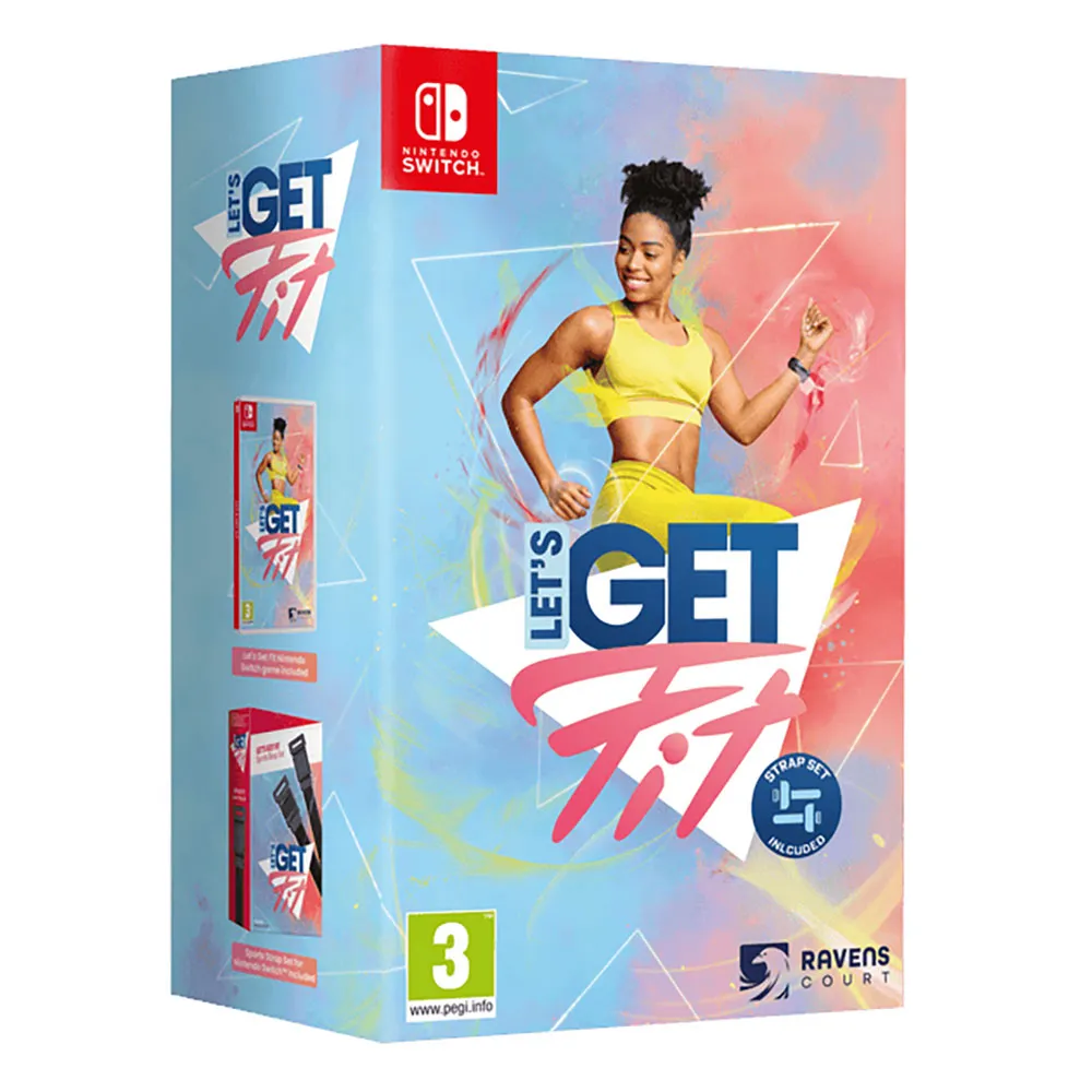 Nintendo Switch Let´s Get Fit Includes Joy Con Straps