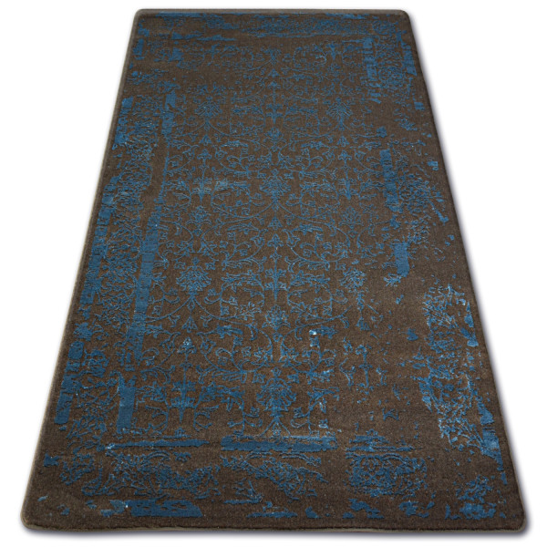 Dywan AKRYL MANYAS 0920 Brown/Blue 80x150 cm