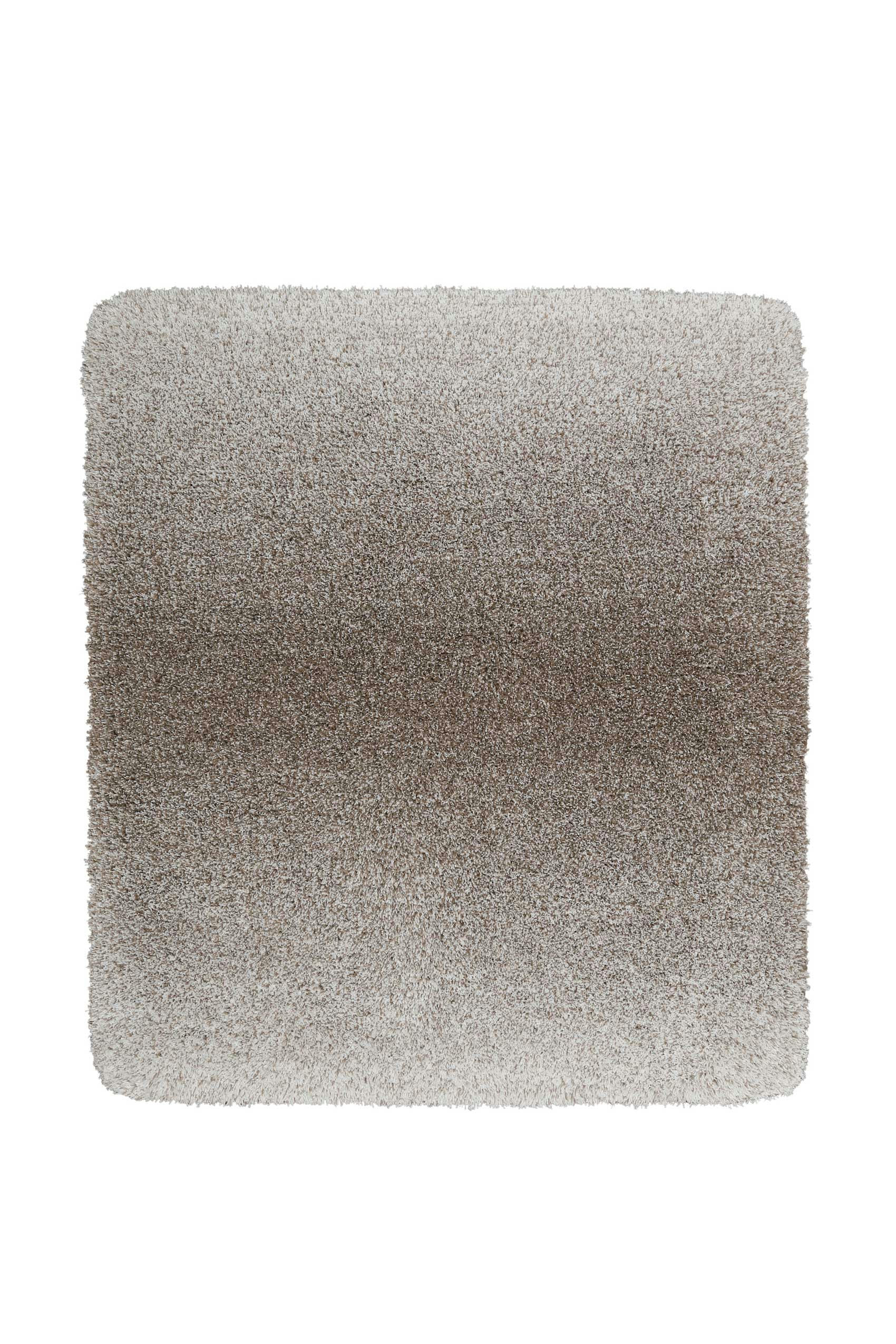 LUUK - Tapis de bain doux dégradé taupe 55x65