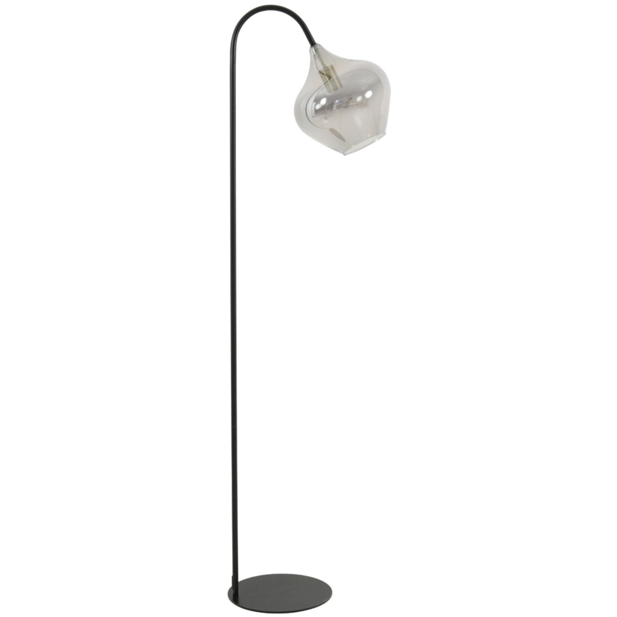 Light & Living vloerlamp Rakel - zwart - 45x28x160cm