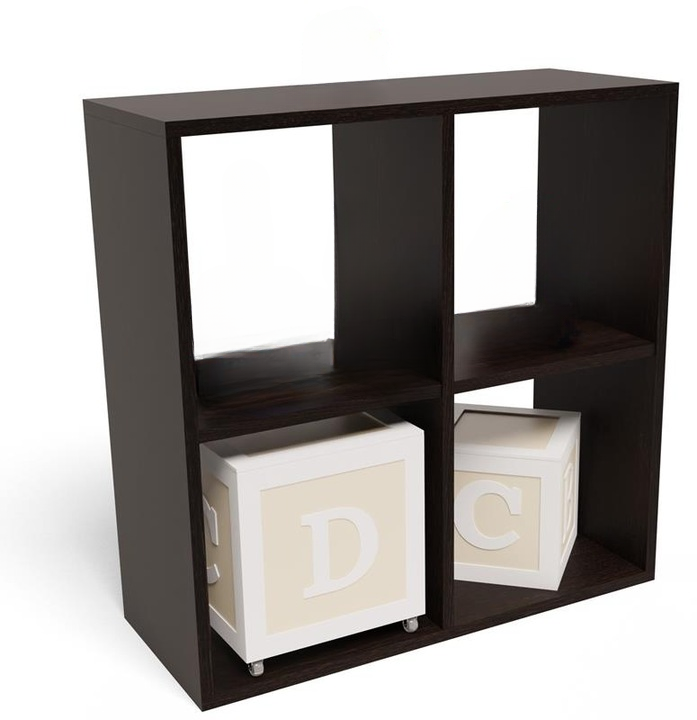 Regał szafka MALAX EX3 wenge komorowy płyta 18mm