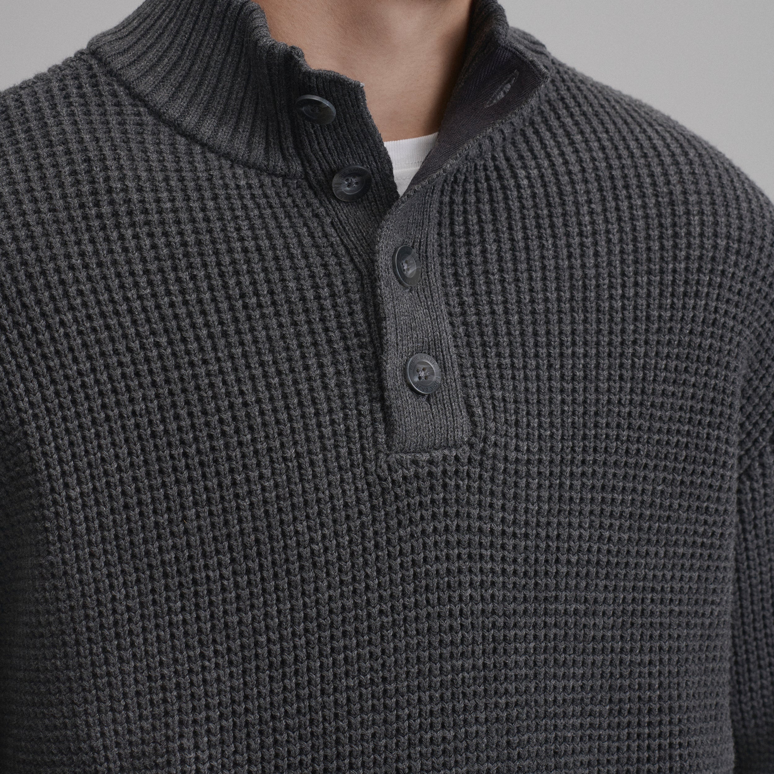 Men's Signature Button-Up Sweater