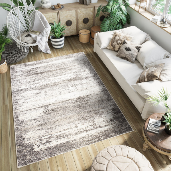 Dywan Chemex Petra Nowoczesny 3053 1 244 Beżowy 80x150