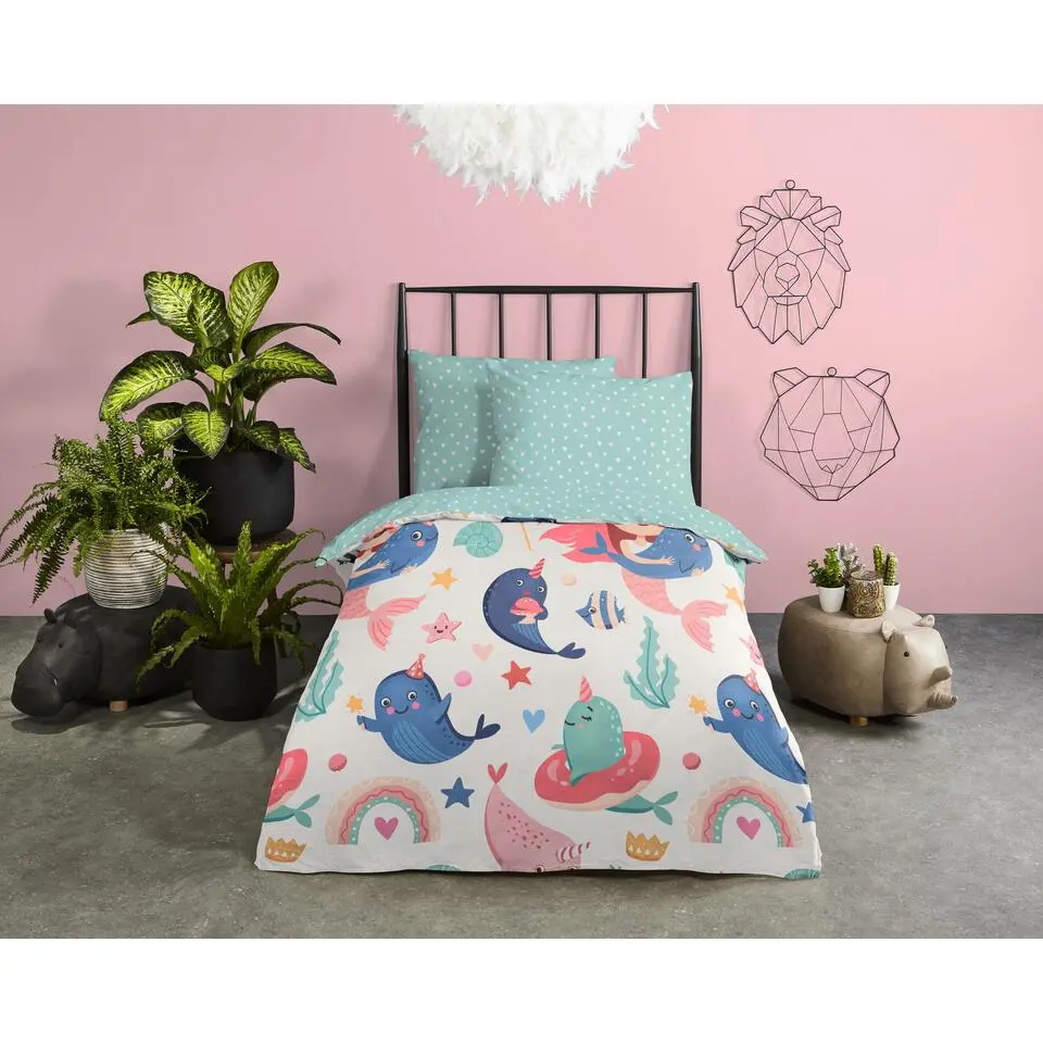 Duvet cover Good Morning 100x135 1* 40x60 cm