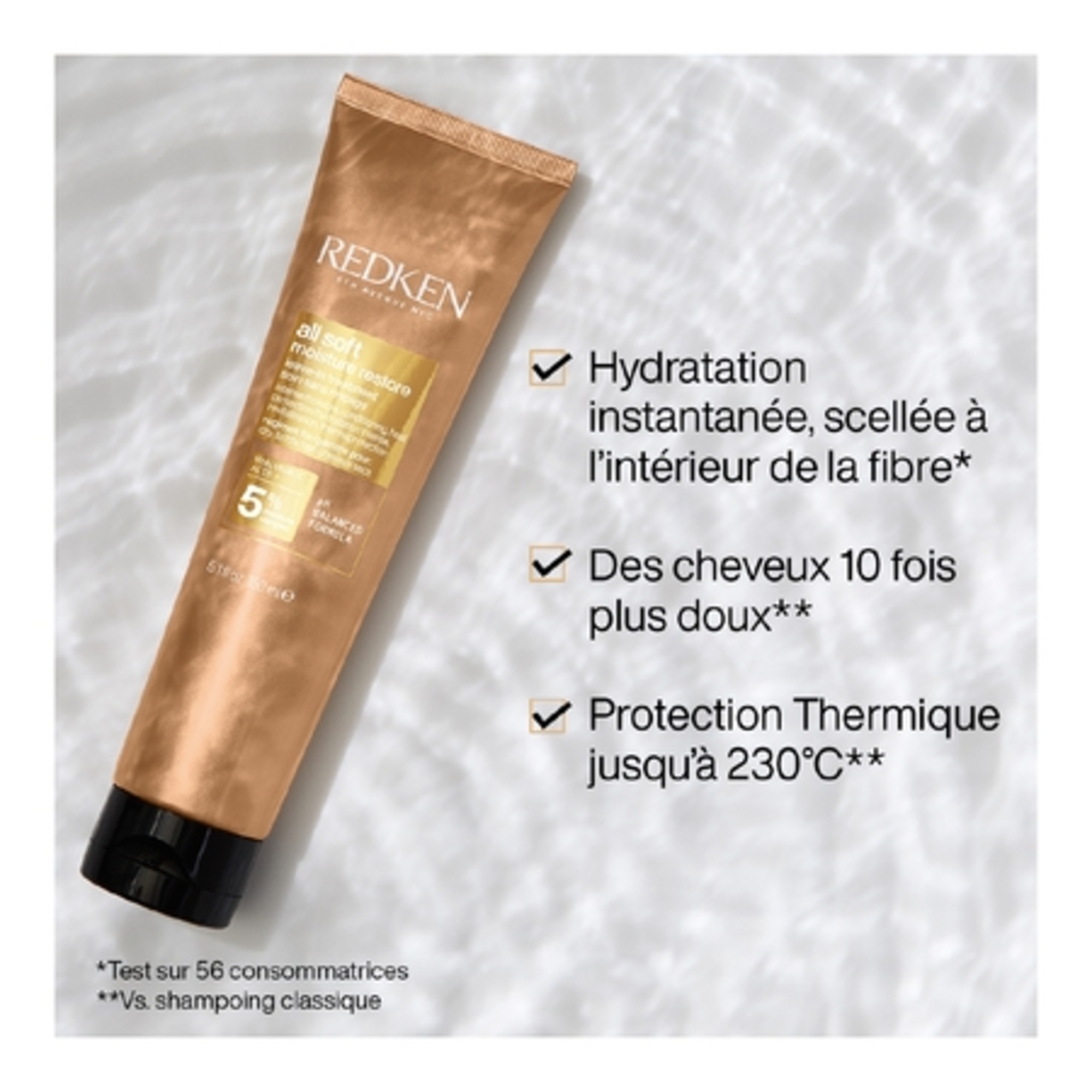 ALL SOFTSoin sans rinçage hydratant pour cheveux secs