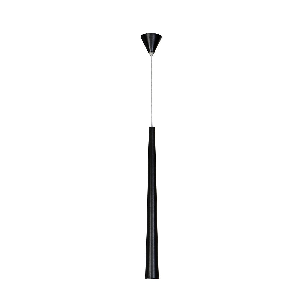 Nowodvorski hanglamp Quebeck - 1 lichts - 5.5 x 142  cm - zwart