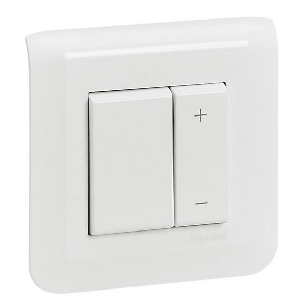 Mécanisme écovariateur à griffes Legrand Mosaïc blanc